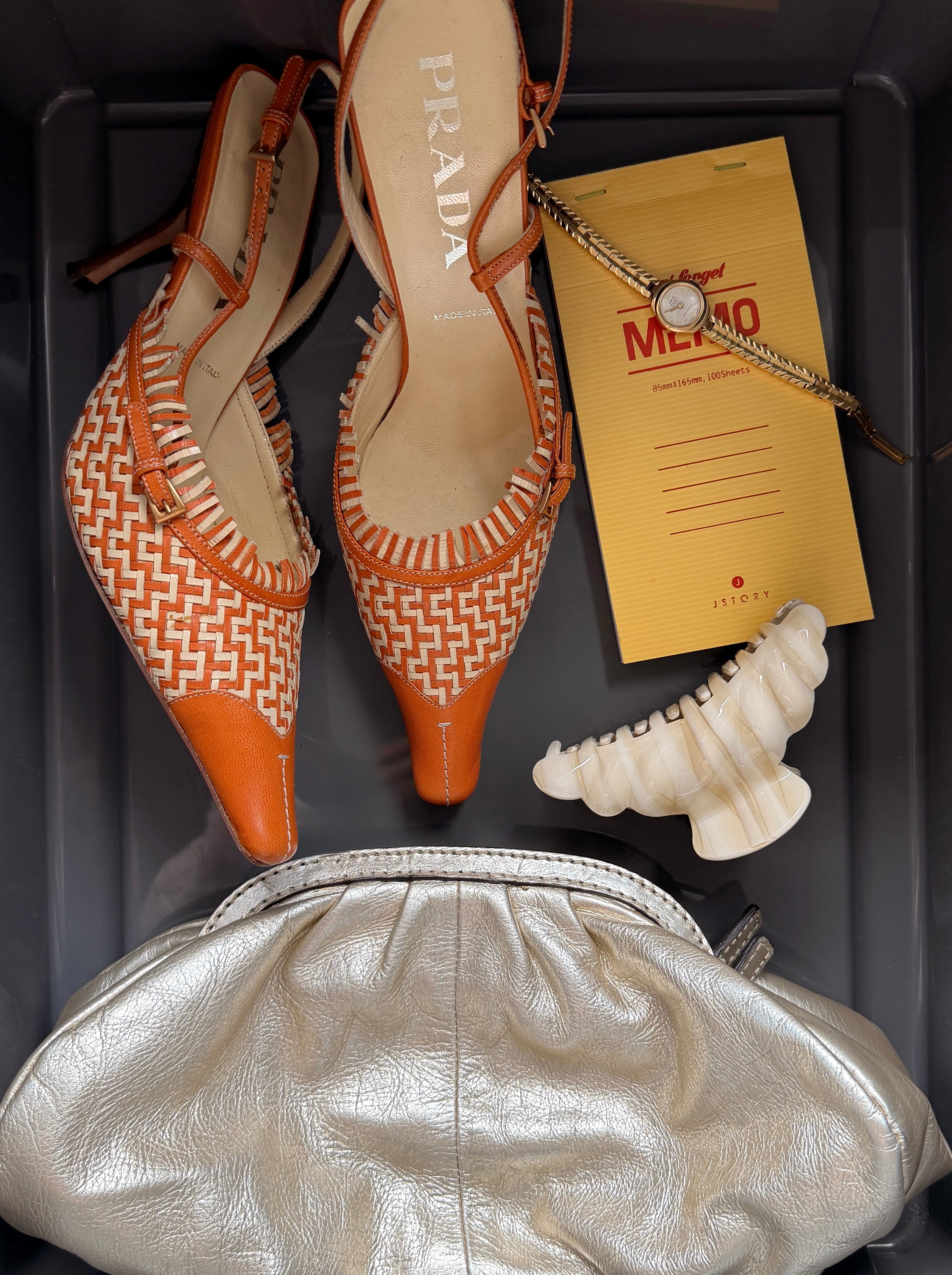 PRADA 2000s SLINGBACKS, 36