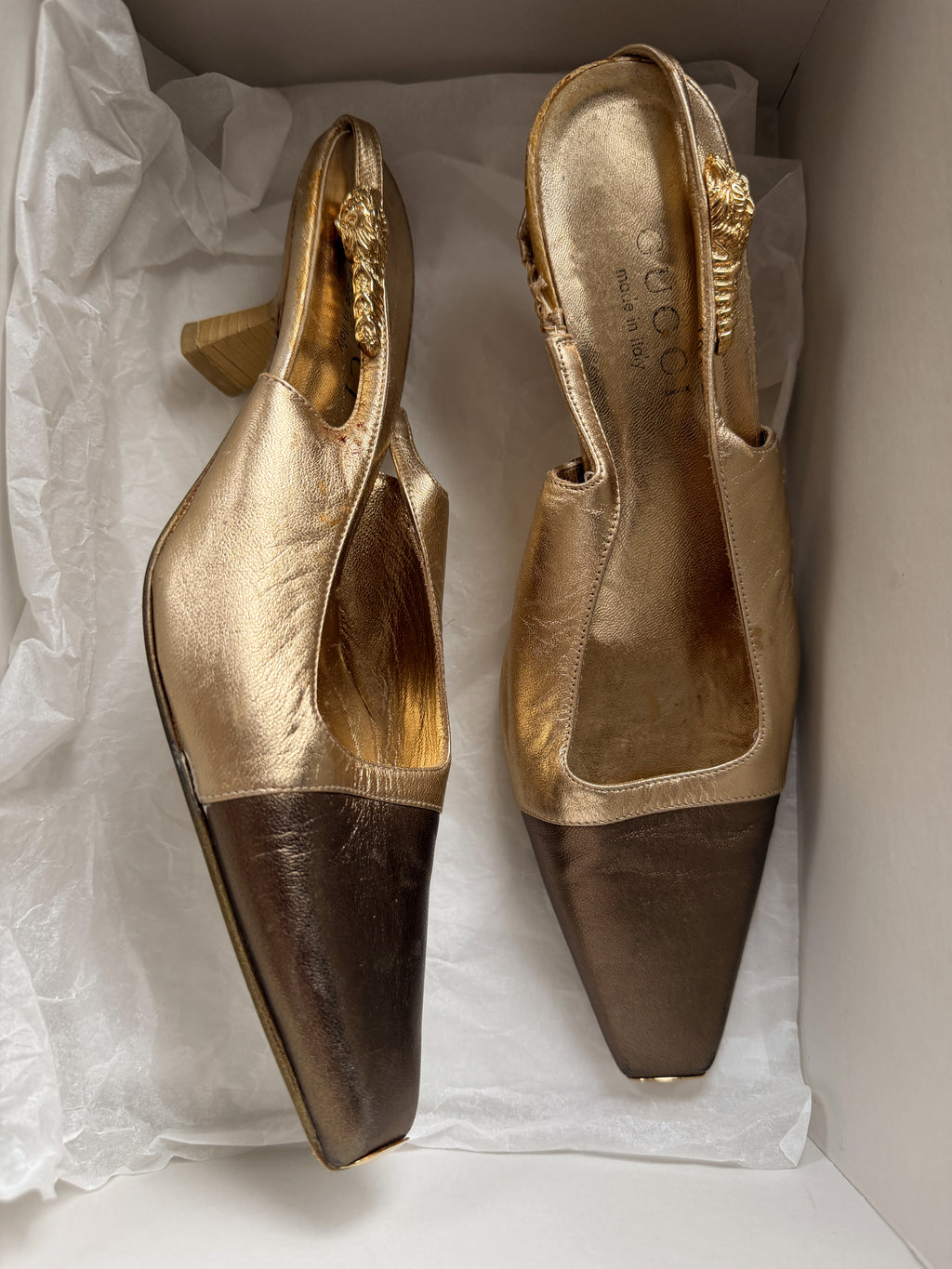 TOM FORD FOR GUCCI FW 2000 MULES, 36