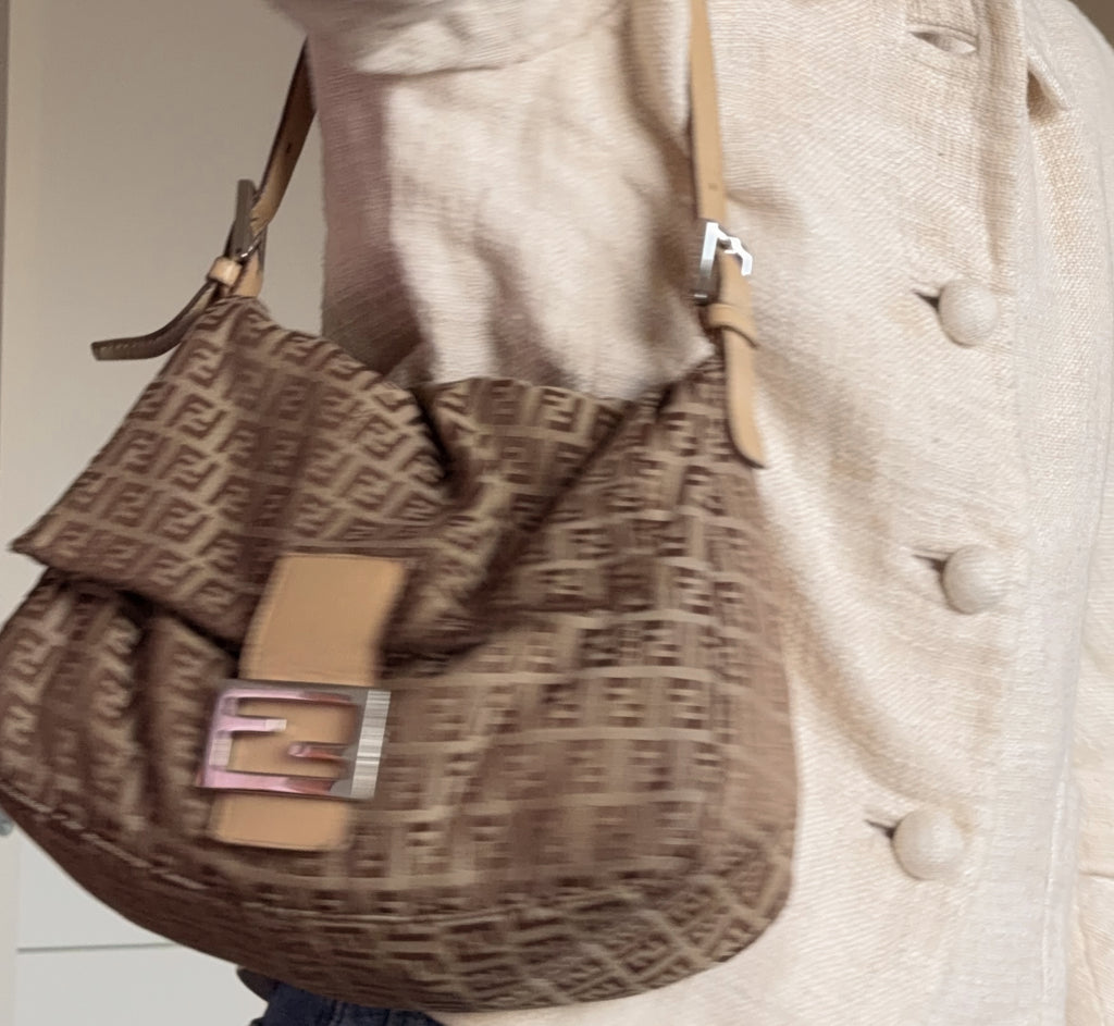 Fendi Zucca Mama Baguette bag