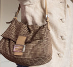 Fendi Zucca Mama Baguette bag