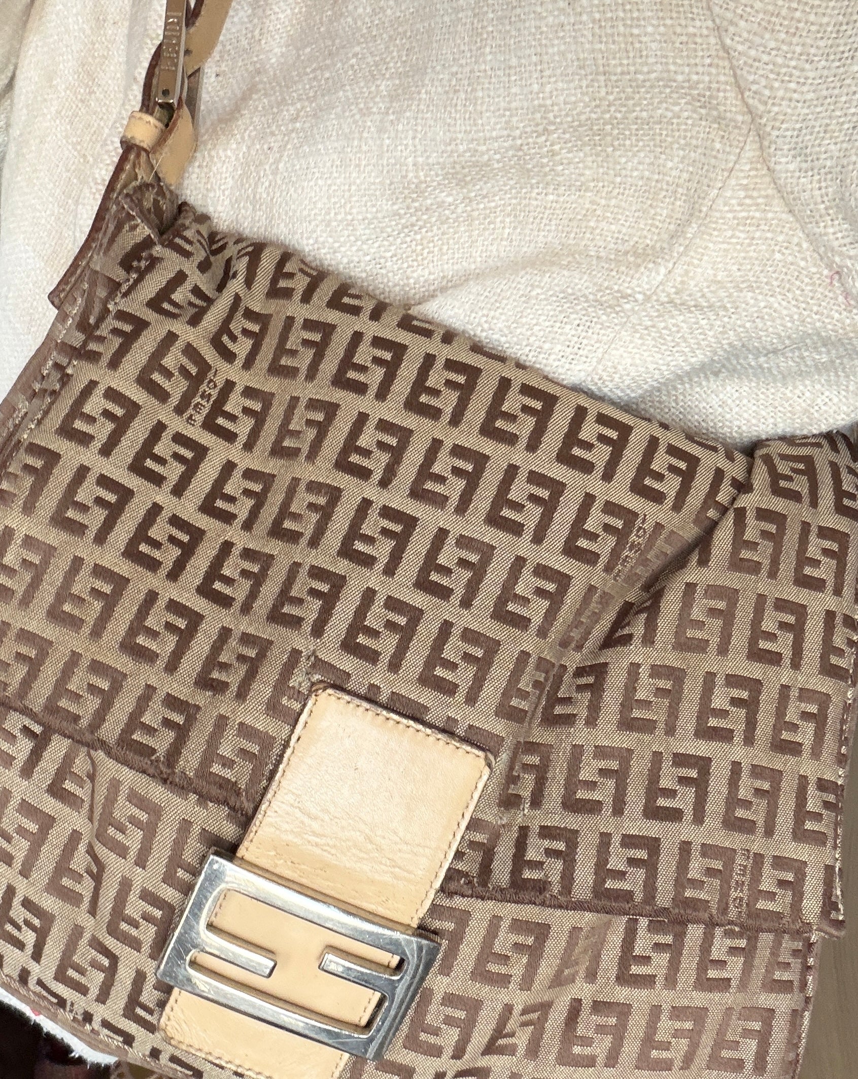 Fendi Zucca Mama Baguette bag