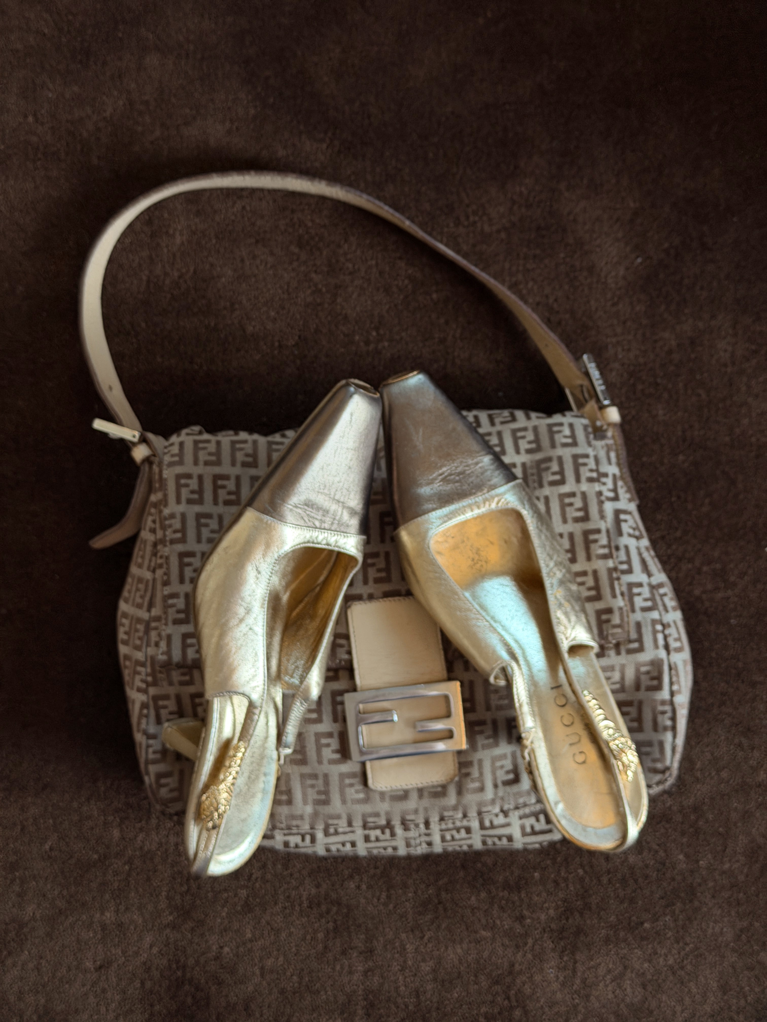 Fendi Zucca Mama Baguette bag