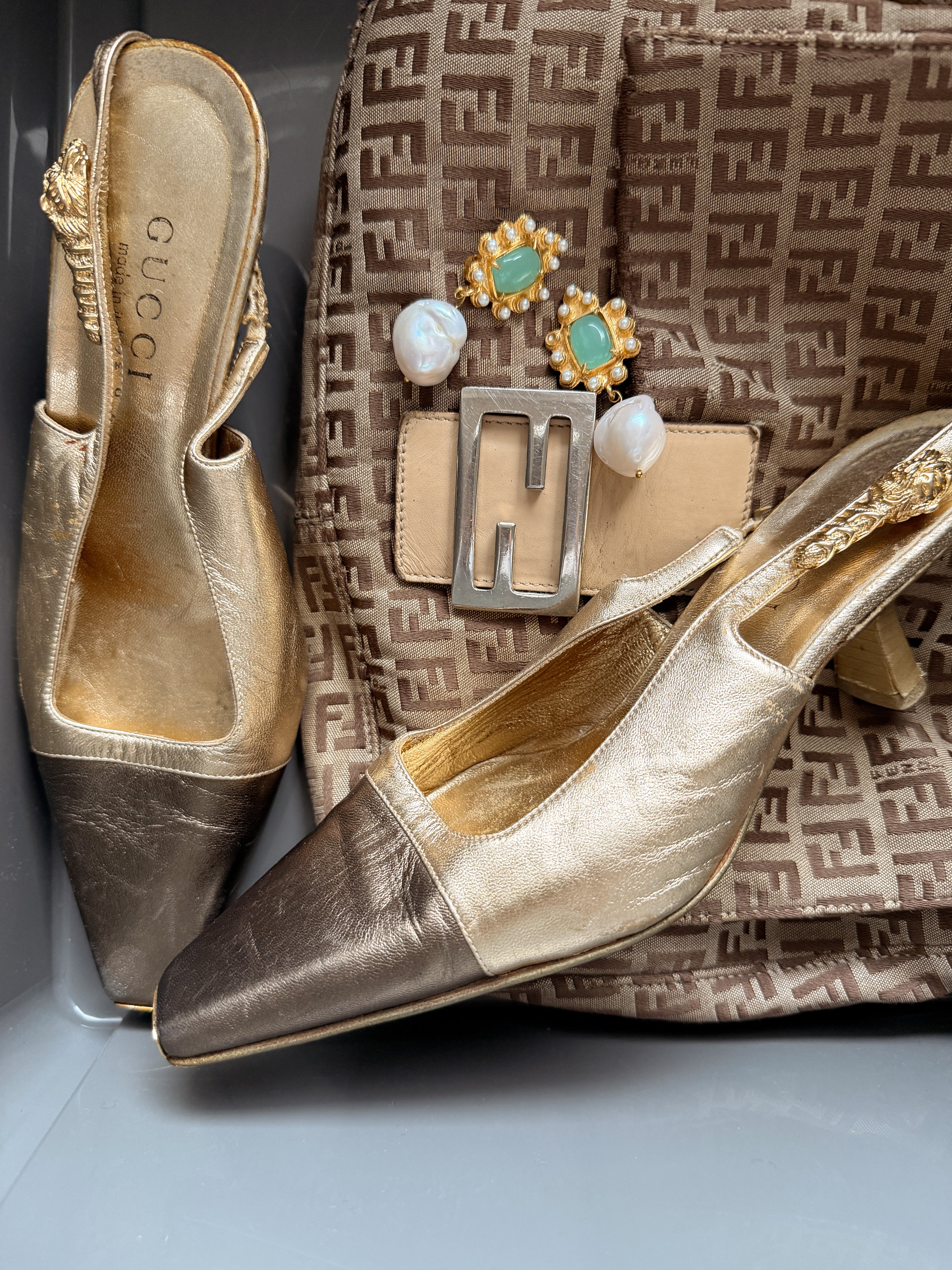 TOM FORD FOR GUCCI FW 2000 MULES, 36